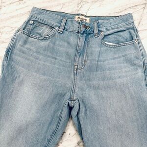 Madewell 90s Straight Crop Blue Jeans, Petite